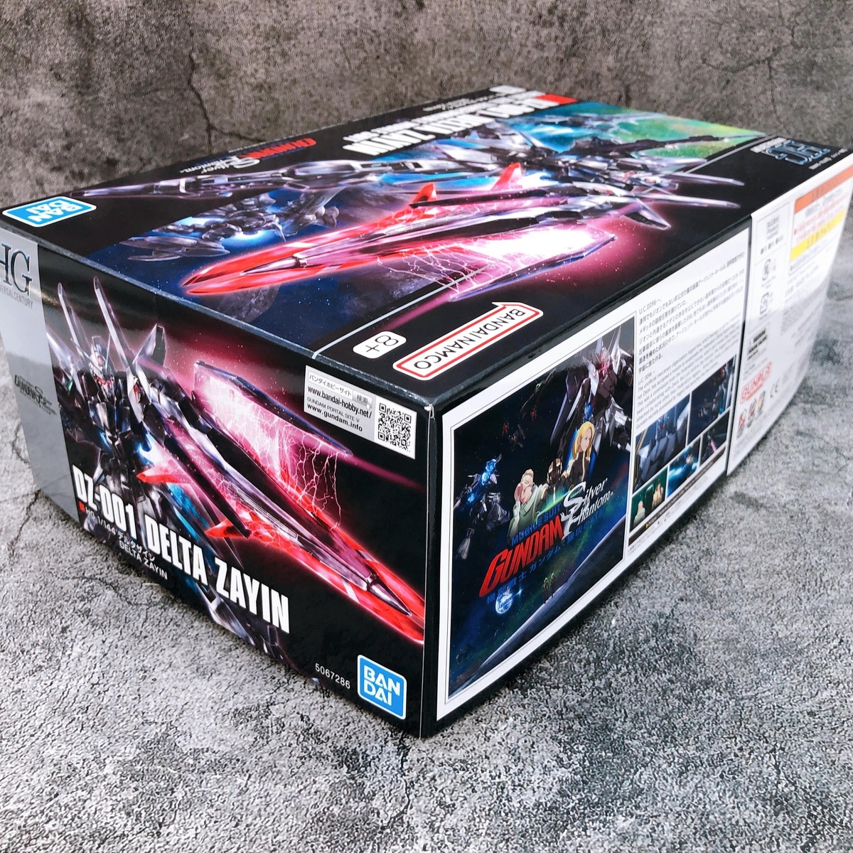 HG 1/144 Delta Zayin DZ-001 Gunpla Model Kit Premium Bandai