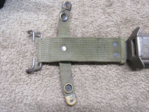 US Vietnam Era M8A1 Scabbard WD Marked Less Common w/ Victory Plastics Body - Picture 6 of 18