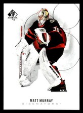 Matt Murray 2020 SP Authentic #32   Ottawa Senators