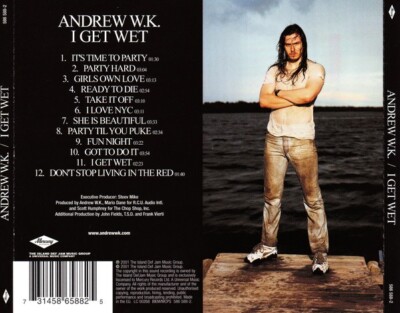 Andrew W.K. – I Get Wet (2001) CD 