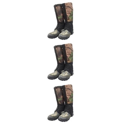  3 Pairs Gamasche Wasserdichte Gamaschen Zum Wandern Schuhüberzieher