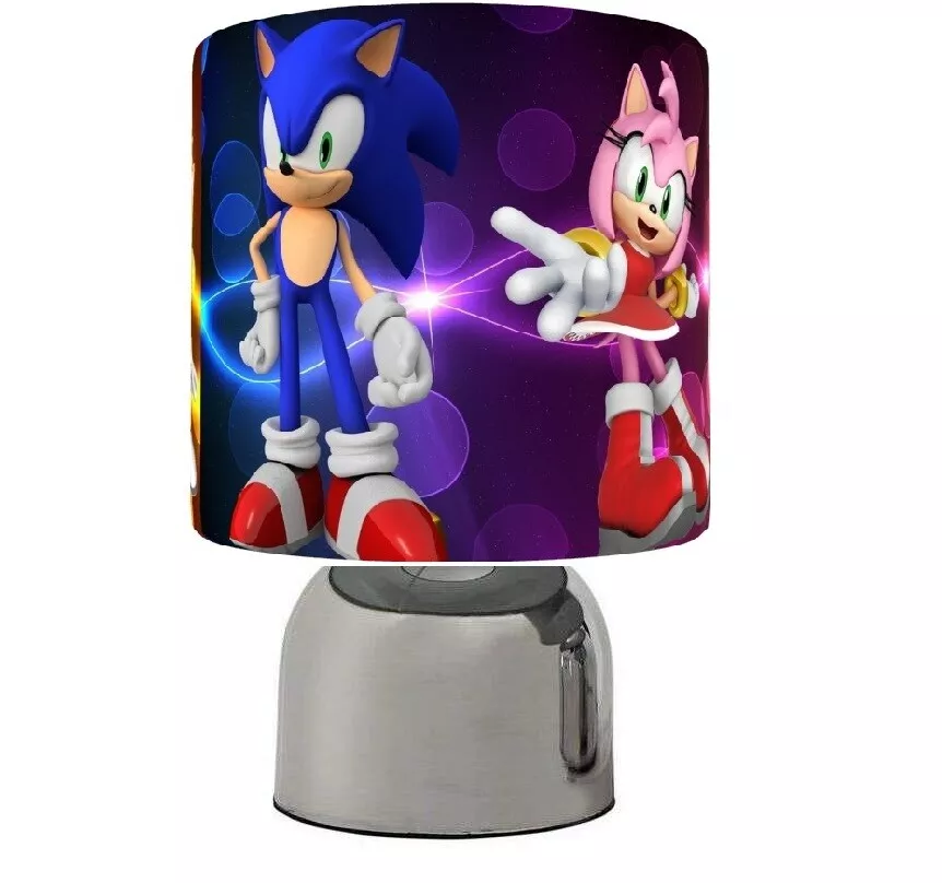 Sonic the Hedgehog 3D Figural Gold Ring 6-in Lamp