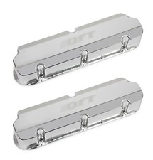Quick Fuel Technology Sbf Aluminum Fabricated Valve Covers W Hardware