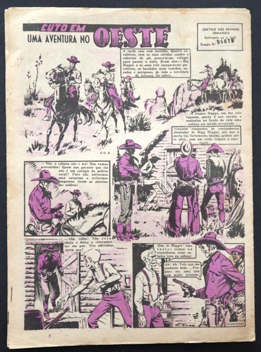 Mundo Aventuras 1953 #207 Zama Guy Gallant Tomahawk Tom Superman Jungle Jim - Imagen 8 de 8