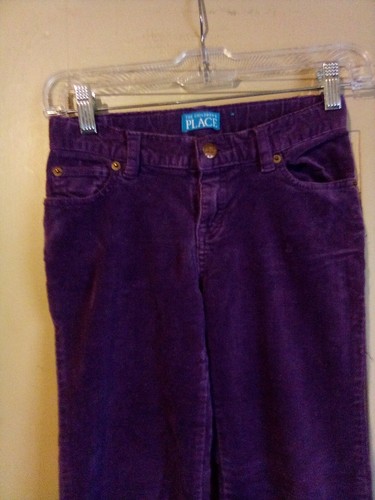 The Children's Place Girls Purple Jeans Size 8 Stretch - Picture 4 of 11