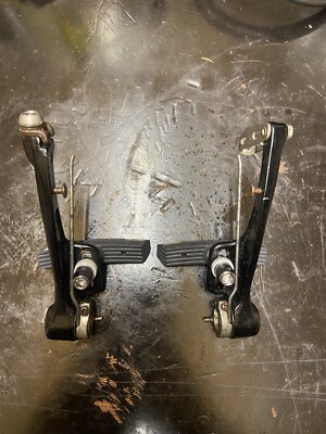 MTB V-Brake With New Aztec Brake Block VGC Retro MTB