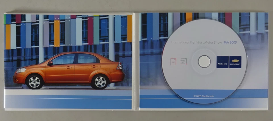 Presseinformation Su CD Der Iaa 2005 Con Chevrolet Aveo / Nubira / Lacetti Ecc. - Immagine 2 di 3