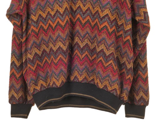 Suéter Polo De Colección Tundra Canadá Bronce Silenciado Granate Marrón Tejido Cuello L - Imagen 5 de 8