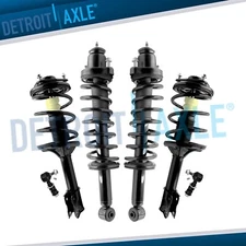 Front Rear Spring Struts Sway Bar Ends Kit for 2003 - 2006 Mitsubishi Outlander