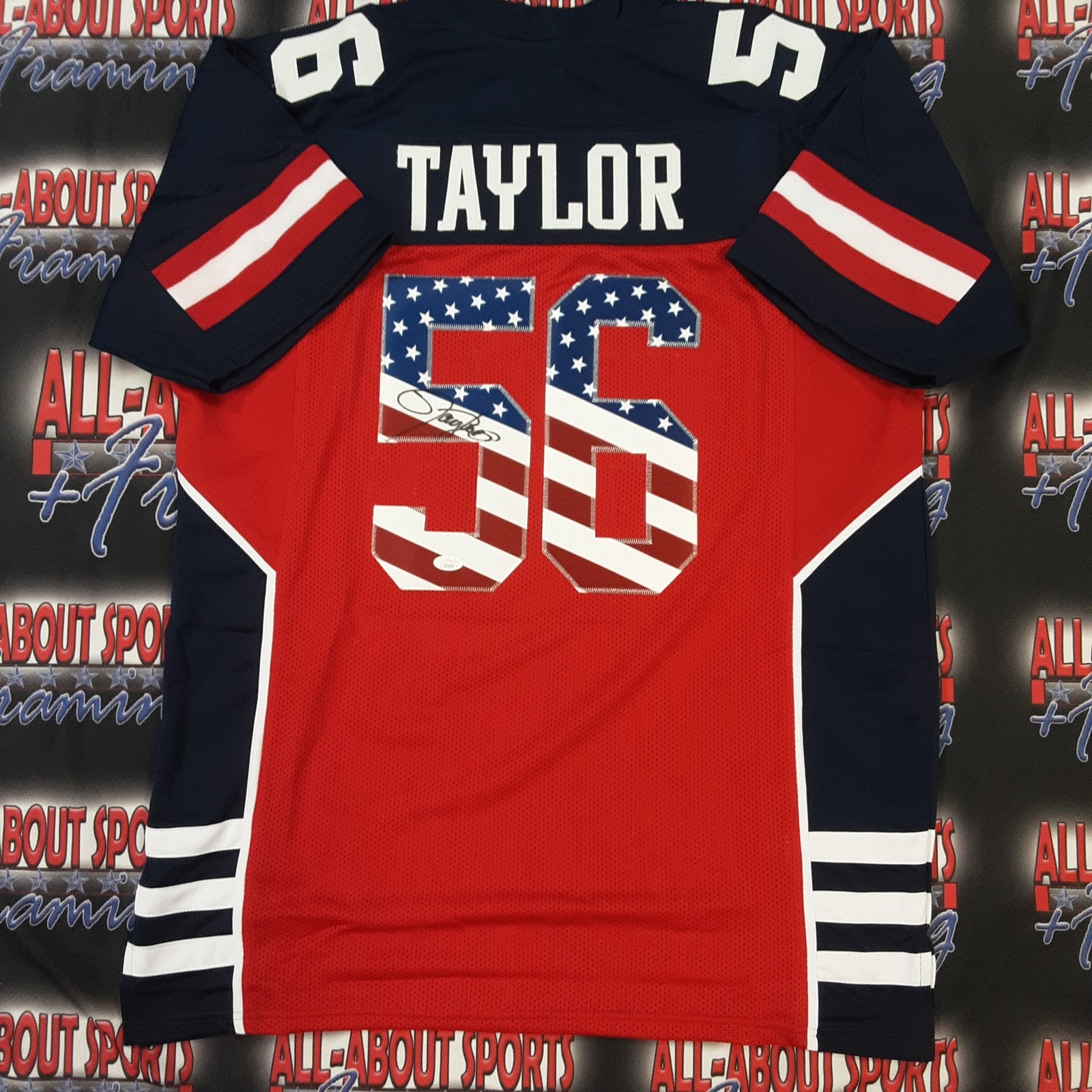 Lawrence Taylor Authentic Signed Pro Style Jersey Autographed JSA R1 