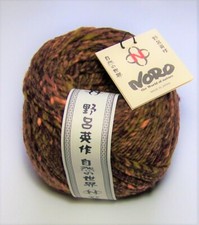 200 gram ball of NORO TSUIDO chunky wool knitting yarn color 24 AISAI