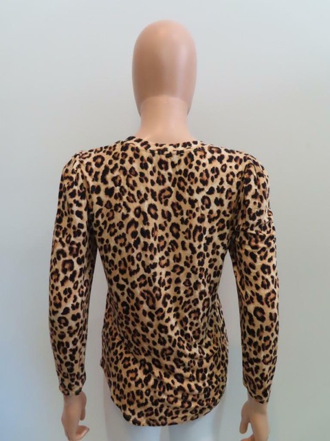veronica beard leopard top