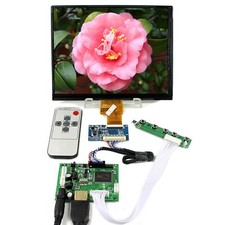 HD LCD Controller Board With 8" HJ080IA 01E 1024x768 IPS LCD Screen Display