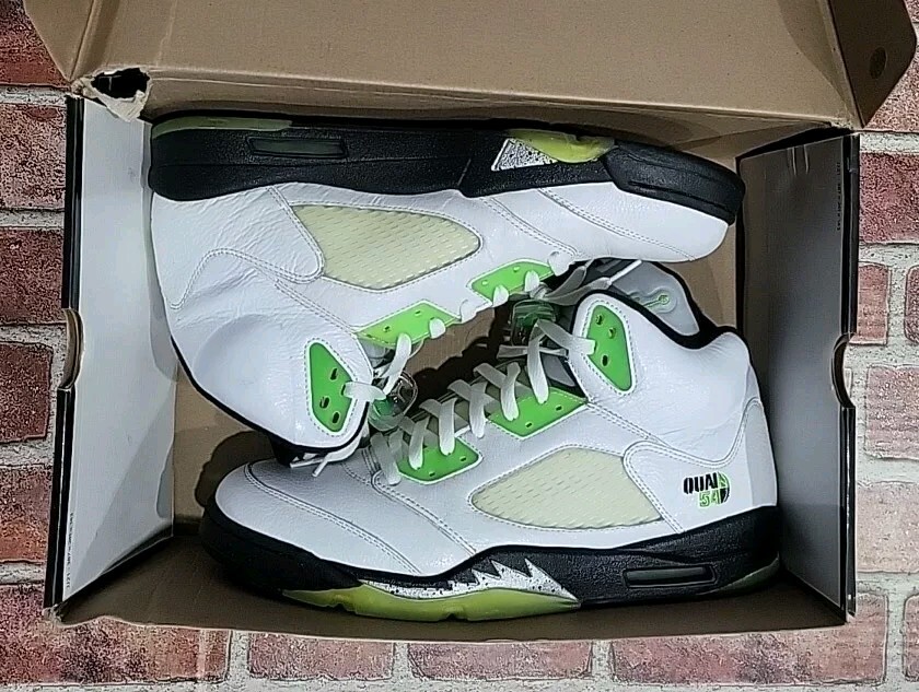 Air Jordan 5 RETRO 27cm 箱あり 2011 Air Jordan 5 Retro Quai 54 Size 13 Pre-owned Amazing