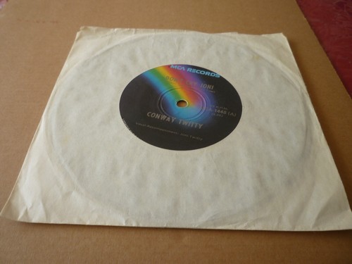 CONWAY TWITTY---DON'T CRY JONI 45