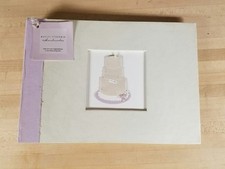 Vintage Marcel Schurman handmade wedding photo album scrapbook