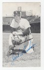 JACK HARSHMAN MLB 1950s Chicago White Sox Autographed Postcard PSA/DNA Certified — photo 1
