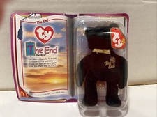 The End the Bear McDonalds TY The End Teenie Beanie Baby 1999 NIB