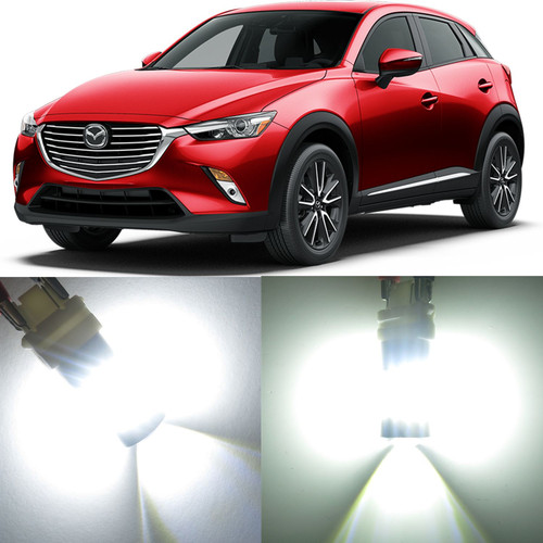 Alla Lighting Front Turn Signal Light 1157NA Super White LED Bulb for Mazda CX-5 - Picture 9 of 9
