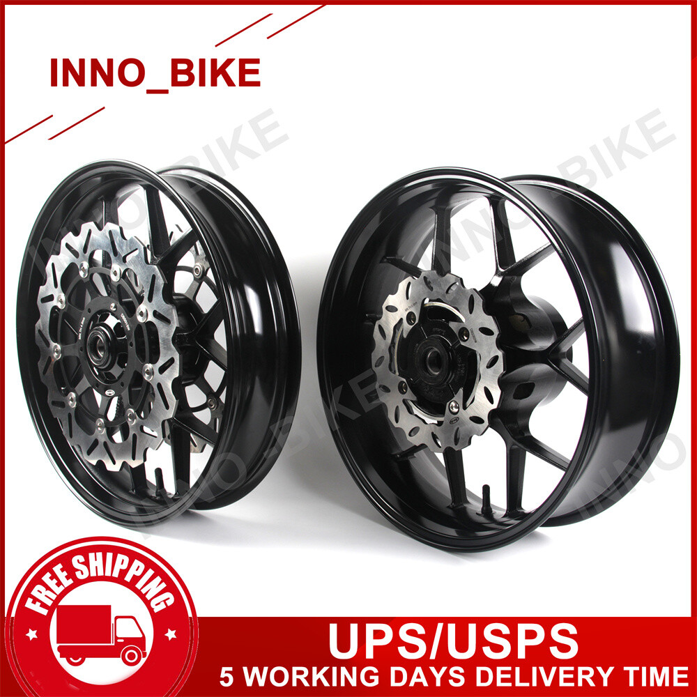 07-17 CBR600RR Front Rear Wheels Rims Brake Rotors For Honda CBR 600RR ...