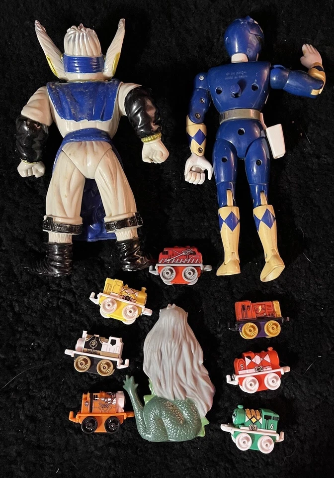 老式可动人偶套装 15 个卡门骑手和权力游骑兵 — 第 2/3 张图片