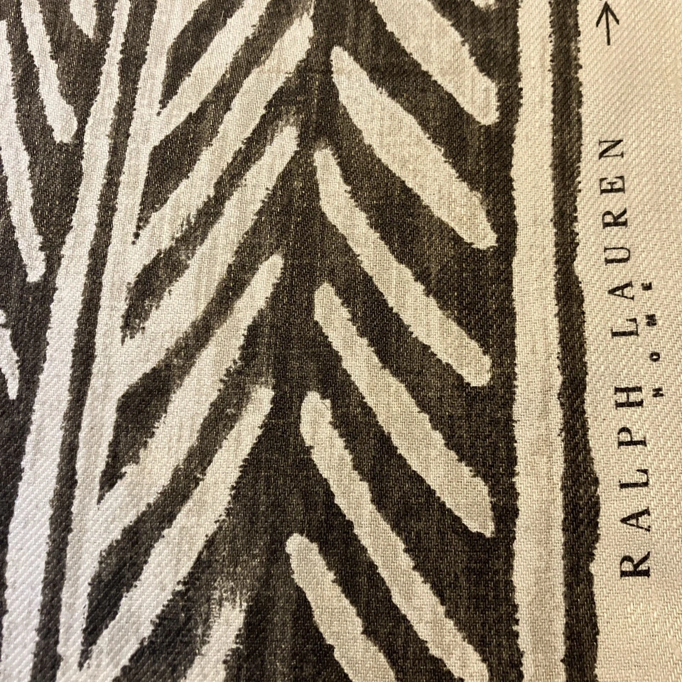 Ralph Lauren Upholstery Fabric, Pemba, Linen Blend, Charcoal - Image 3 of 4