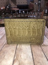 handmade lizzard bifold