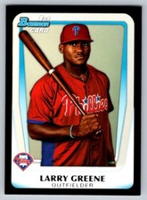 2011 Bowman Draft Picks & Prospects Larry Greene Philadelphia Phillies BDPP36
