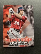 2022 Topps Series 1 Blue Welcome to the Show Bryce Harper #WTTS-48