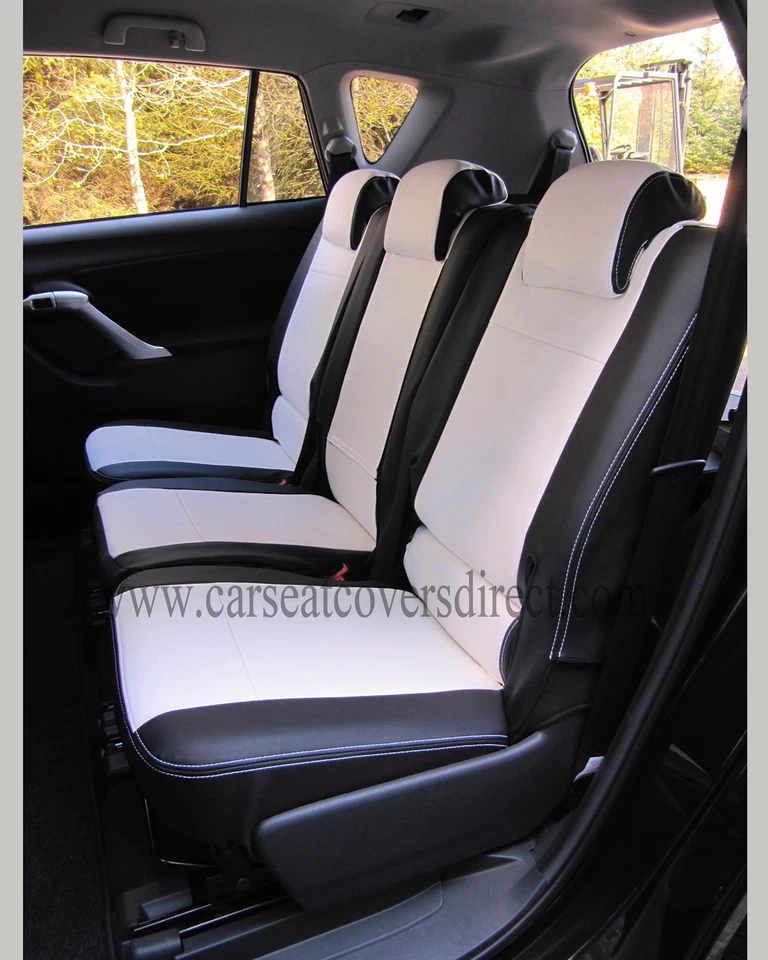 TOYOTA COROLLA-VERSO Leatherette CAR SEAT COVERS- 5 SEATER, High Quality - Image 3 of 4