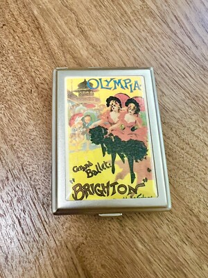 brighton cigarette case Hansaware Germany Metal Wallet / Cigarette/ Card Case Brighton VTG