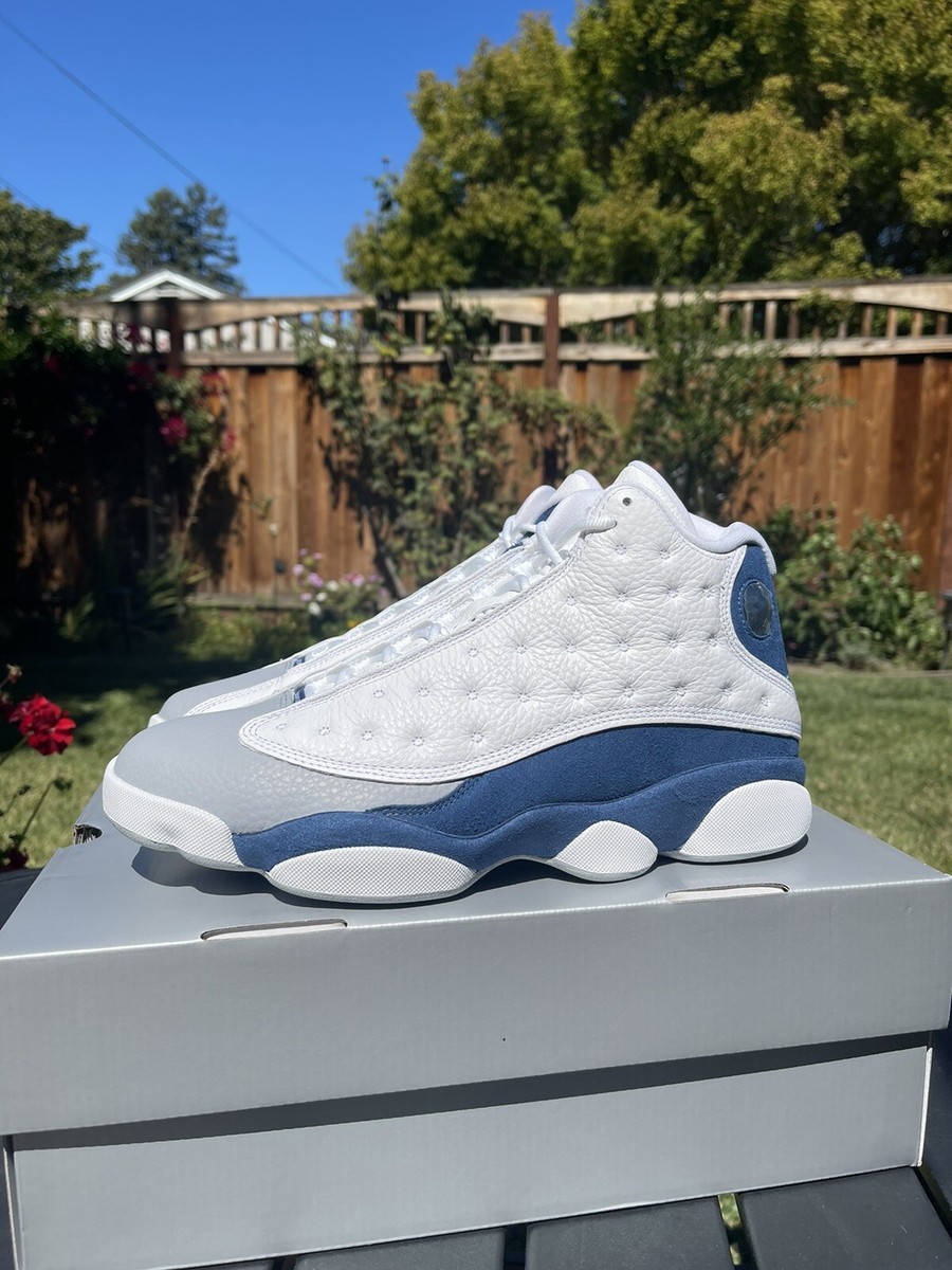 Nike Air Jordan 13 Retro French Blue Men's Shoes 414571-164 Nike Air Jordan 13 Retro French Blue Men's Shoes 414571-164