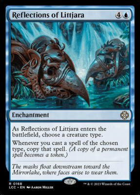 NM Reflections of Littjara, MTG, Lost Caverns of Ixalan, Magic the Gathering, 16