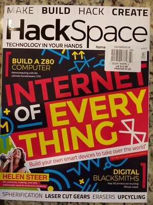 Hackspace issue 107 june 2018 internet of everything