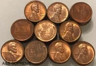 Huge Lot Of 100 Lincoln Wheat Cent Penny Au-Bu Uncirculated Estate Hoard Lot