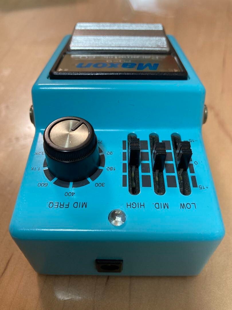 Maxon PQ-9 Parametric Equalizer Effect Pedal BOX User's Manual