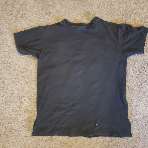 NICE Vintage 1980's Men's T-Shirt Black MN International Falls Fishing large L - Picture 4 of 5