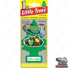 Little Trees: Green Apple Scent 1pc Car Mirror Hanging Air Freshener Home Office