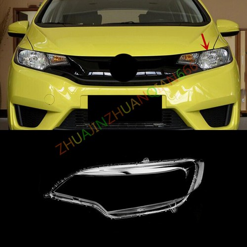 For Honda Fit 2015-2020 Left Side Headlight Clear Lens Shell Replace + Sealant