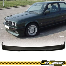 Fits 84-92 BMW E30 3-Series RG Style Front Bumper Lip Spoiler Splitter PU
