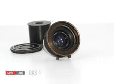 Soviet film lens OKS1 - 50 - 1 LOMO ( 2 / 50 mm) Film camera KONVAS OCT 19