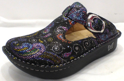 Alegria ''Classic'' Surreally Pretty PG Lite Clog Shoe Women s US Size 7-7.5, NIB
