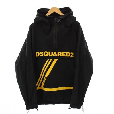 DSQUARED2 21SS Thermoseal Mountain Parka Pullover Black L Men's Jacket