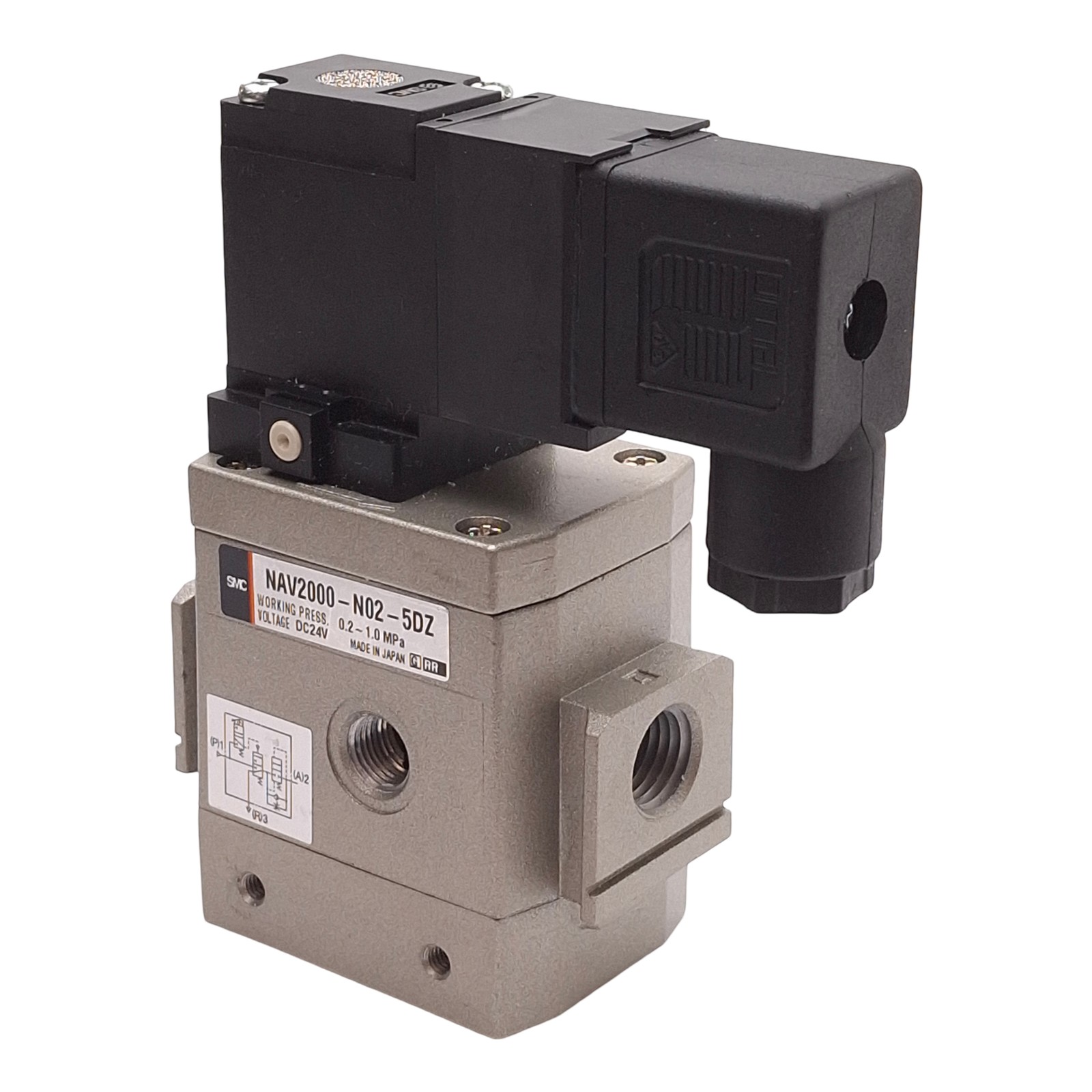 SMC NAV2000-N02-5DZ Soft Start-Up Valve, 0.2-1.0MPa, 1/4