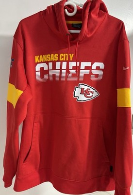 RARE Nike Kansas City Chiefs NFL 100th Anniversary Dri-FIT Hoodie XL Red