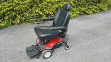 Jazzy Select Elite Electric Power Chair Black/Red Wheelchair with Charger
