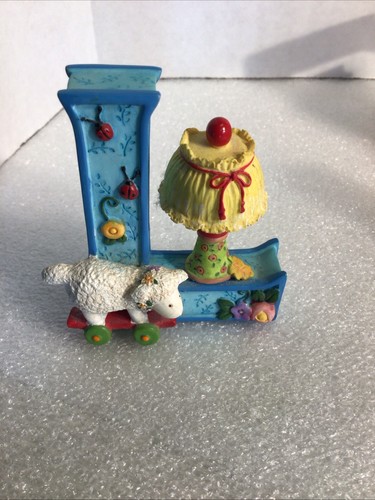 1999 Retired Mary Engelbreit Resin Alphabet Letter L Vintage Figurine