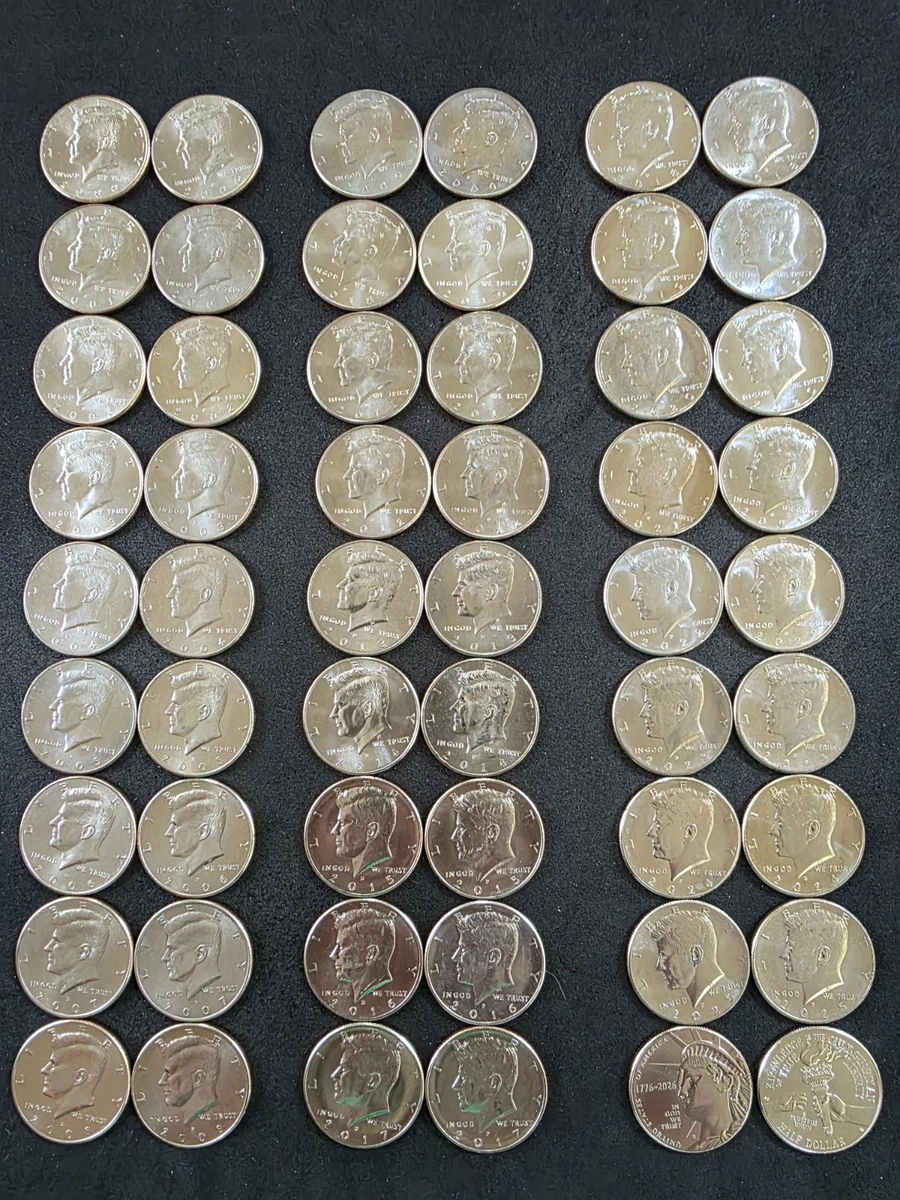 Kennedy Half Dollar Set for sale | eBay