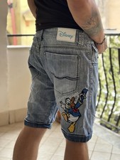 Disney Donald Duck Jeansshorts hellblau Herre...