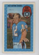1971 Kellogg's 3-D Bob Griese #55 HOF 0hs2
